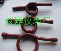 Bend of the buffer tube of the pressure gauge of the pressure gauge