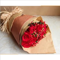 Flower shop Mentougou Flowers Express 11 red roses Kunming Xiamen Wenshui County send flowers lover confession proposal