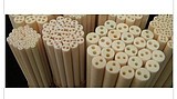 95 porcelain 99 porcelain corundum tube high temperature resistant insulated ceramic tube porcelain beads