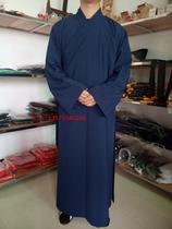 Taoist clothes Taoist blue shirt Taoist gown spring summer autumn dress Taoist gown