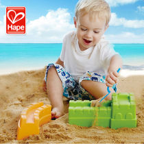 Hape Beach Toys Model Great Wall Set Sand Play Sand Play Sand 1-2 Year-old Baby Toys Hard Sunscreen