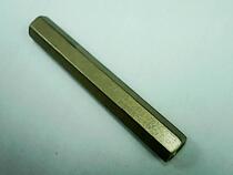 Hexagonal copper column Isolation column M4 double-pass copper column M4*15 double-pass copper column(100)