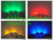 5MM Red LED LED Red light Red Red super bright F5 white hair Red