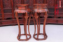 Mahogany Chinese furniture red sour tree tree flower stand flower a few solid wood flower frame wooden flower frame antique flower stand