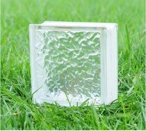 Hollow Glass Brick Partition Wall Background Wall Toilet Effect Fruit Map Partition Manufacturer Direct Ice Shade