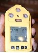 Portable explosion-proof three-in-one gas detector multi-gas detector