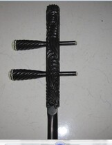 Ebony water pattern head Erhu rod Yuehu rod High Hu rod send piano shaft Musical instrument accessories 