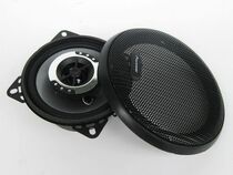 4-inch car coaxial horn audio full-frequency car horn car horn set with wire mesh cover
