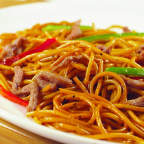 Chaoxiangcun Black Pepper Beef Fillet Noodles 280g Pasta Macaroni Frozen Finished Pasta