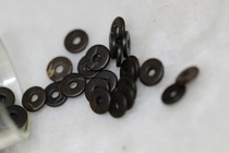 Tibetan Buddhist pearl accessories pure black coconut shell sheet 0 6