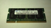 SAMSUNG 2GB DDR2 533MHz SAMSUNG 2Rx8 PC2-4200S-444 notebook memory