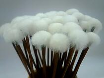 Ear tool professional ear picking tool old bamboo handle goose feather stick 17 5CM