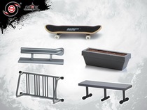 Finger skateboard props finger skateboard venue skateboard accessories tools plastic props scene fingertip collocation