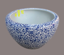 Jingdezhen ceramic fish tank extra large blue and white fish tank ceramic porcelain tank storage large fish tank goldfish tank