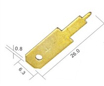 DJ6119-6 3*0 8 6 3 welding blade 6 3 foot pad large quantity favorably