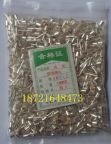 Needle shaped terminal solid contact pin bare terminal wiring terminal IT2 5-2 cold pressed terminal copper nose