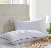 Student single buckwheat pillow embroidery supersoft health pillow Five star pillow memory pillow pillow