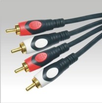 First-line Double Lotus Audio Line 2 to 2 Lotus Video Line Red White Lotus Line 4 Head Lotus RCA Audio Line