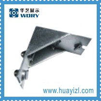 8060 square column angle code exhibition booth material square aluminum 8cm four-slot column support angle code