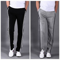Sports Pants Mens HIGH QUALITY PURE COTTON LONG PANTS FULL COTTON SWEP PANTS STRAIGHT FIT PANTS MALE FITNESS PANTS CASUAL PANTS HIGH-END CUSTOMISED PANTS