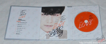 BigBang SeungRi Seungri Lee Seung-hyun Autographed LETS TALK ABOUT LOVE Orange and Silver Edition