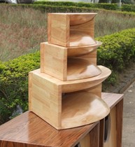 Custom wooden horn custom connection of various JBL TAD drive head treble head unit