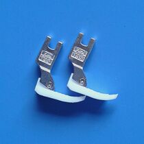 Flat car plastic presser foot T350 wisdom foot white bottom presser foot