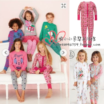 Export British goods N Home cotton long sleeve jumpsuit pajamas super large size girl girl girl General 8 years old to adult