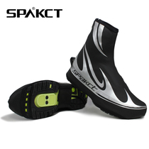 SPAKCT bicycle riding shoe cover outdoor mountain road car windproof and warm shoe cover bicycle equipment