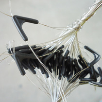 Wenplatinum hook splitter sub-line bifurcation double hook splitter large hook splitter rubber small medium double hook splitter