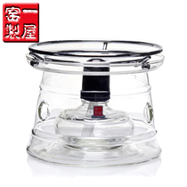 A house kiln heat - resistant glass tea toilet heating base Alcohol furnace FH-021B