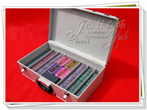 Factory Baccarat chip set anti-counterfeiting crystal chip coin Texas Holdem chip set custom