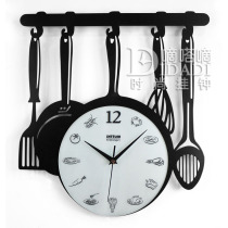 settler Zhur Kitchen Time Art Hanging Bell Iron Art Modern Timepiece Personality Fashion Creative Living Room Brief