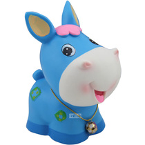 Creative Zodiac rich horse piggy bank Cute large size is not afraid to fall Meng Meng Cow and Sheep Piggy Bank New Year Birthday gift