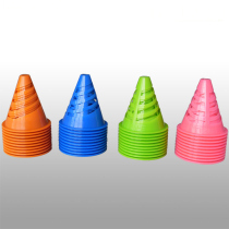 Skateboard barricades pulley piles roller ski piles roadblocks road piles plastic barriers