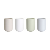 Toothbrushing cup mouthwatering cup suit Creative bathroom toothbrushing cup lovers wash cup minimalist plastic gargling cup