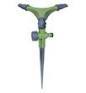 Yard lawn sprinkler three-pronged landscape rotary sprinkler 4-tap watering tool ground sprinkler