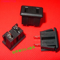 2-hole socket thickened copper 10A250V cassette flat two-hole power outlet