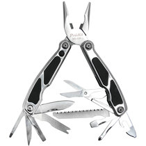 Original Taiwan Baogong MS-526 Nose pliers Electrical Knife 12 in 1 Stainless Steel Universal Knife Set Imported Pliers
