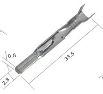 DJ617-2 8*0 8B car connector car connector 2 8 insert pin