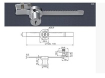 Low price serrated glass sliding door lock glass cabinet door sliding door lock glass cabinet lock glass display cabinet door lock