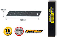 Japan imports OLFA LBB-10 ultra sharp black blade 18MM beauty artificial knife blade large size blade