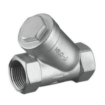 304 silk mouth stainless steel y filter threaded filter DN32 DN40 1 inch half DN50 2 inch