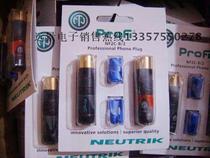 Switzerland NEUTRIK NF2C-B 2 lotus plug RCA plug 125 yuan 2 per box