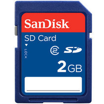 SanDisk 2g SD Card Support Old Camera Card Old Navigation Car Low Speed Card