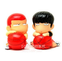 Rukawa Maple Sakuragi Flower Road Q version of Slam Dunk doll piggy bank savings pot animation model gift