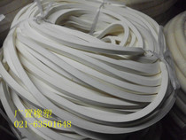 Silicone foam square strip 8mm * 8mm one meter silicone sealing strip high temperature resistant solid silicone sponge strip