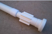 No need to punch high-quality white shower curtain rod yarn curtain rod strut telescopic curtain rod 0 57 meters to 3 meters are available