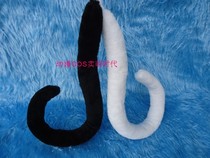 Cartoon cosplay prom props cat tail cat lady maid cute stuffed cat tail can be up and up.