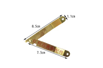 (Dividend Classical Bronze Accessories) antique copper plated furniture telescopic rod box brace 8 5cm support